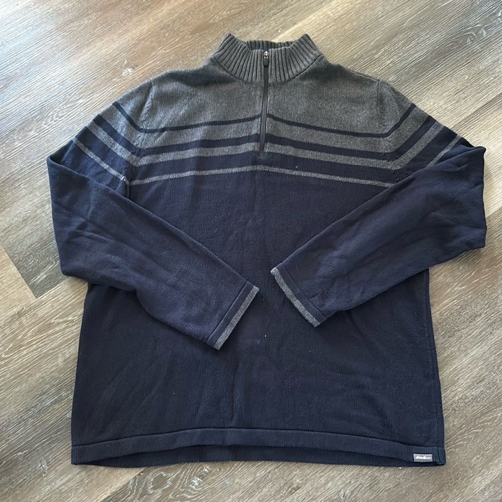 Men’s Eddie Bauer XLT Zip Up Sweater